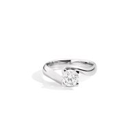 Anello Recarlo Donna Maria Teresa in Oro bianco Diamante 0.24 Ct XR30SO333/024VVS-14 - XR30SO333/024VVS-14